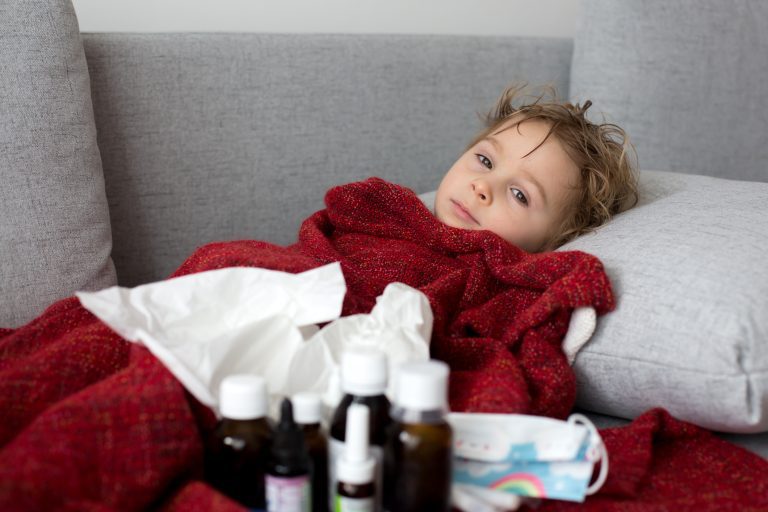 How to Keep the Family Healthy When One Child Is Sick