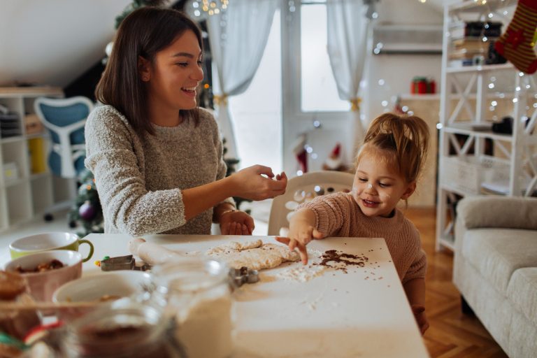 25 Ways to Rise Above Holiday Stress This Year Happy mom at Holidays
